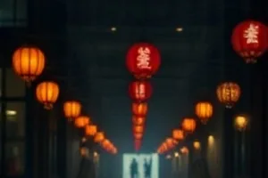 灯芯封面：油灯下跳动的灯芯与手影